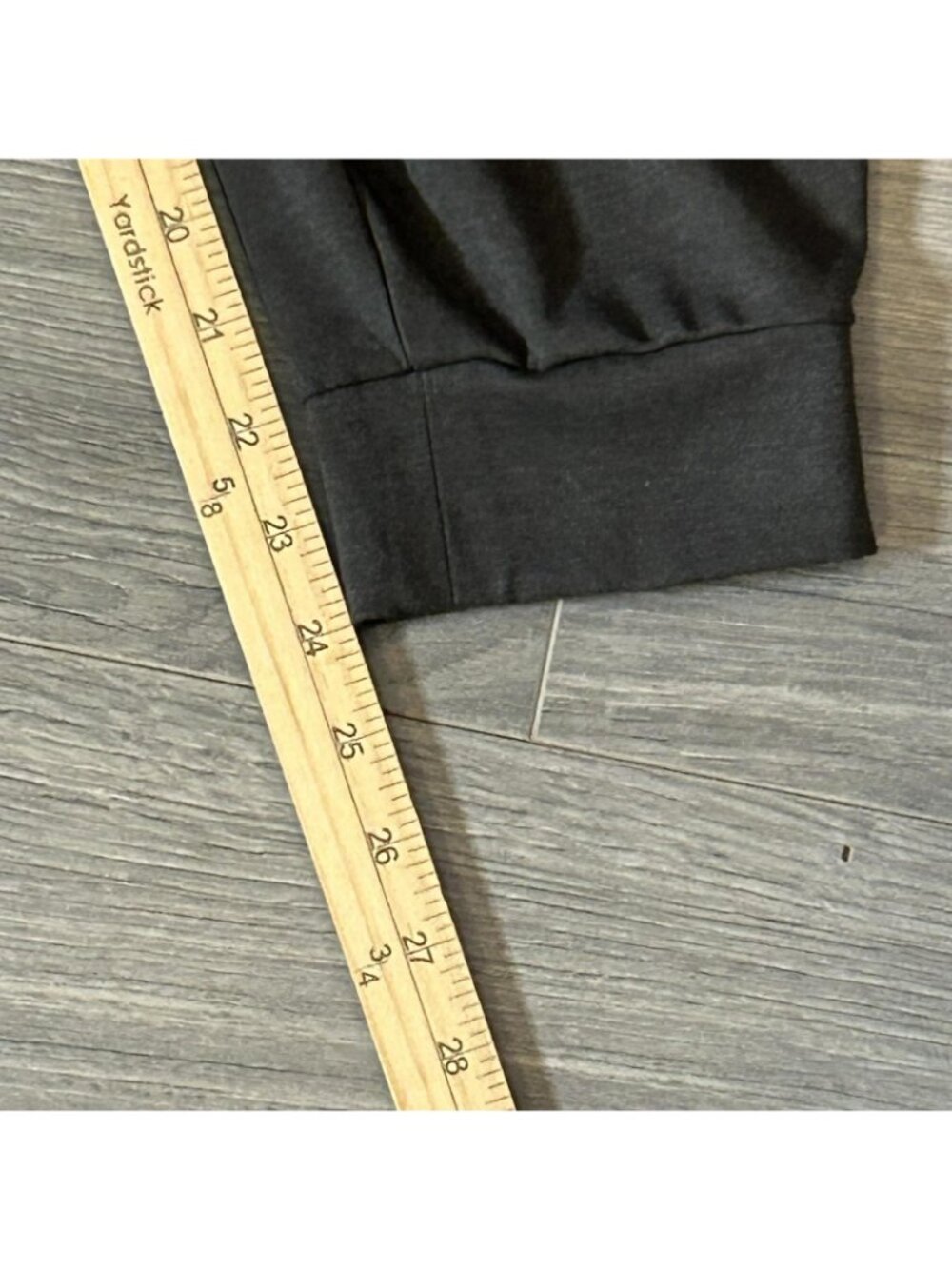 Cozy Earth Jogger Pants Womens L Gray Bamboo Viscose Knit Cuffed Lounge Stretch - Picture 11 of 11